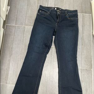 KUT natalie boot cut jeans!